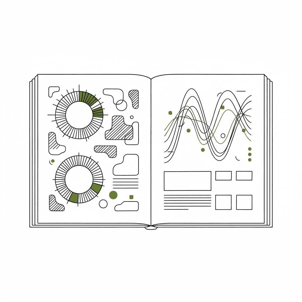 Illustration of a strategic growth report for a clinic
